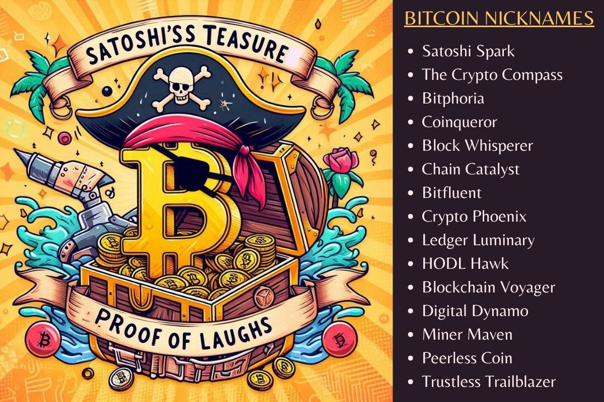 Bitcoin nicknames.